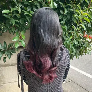 ロング カラー 田牧 みゆきのヘアスタイル