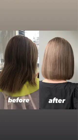 ショート カラー パーマ ヘアアレンジ メンズ キッズ ネイル マツエク・マツパ KANAMI 🌏のヘアスタイル