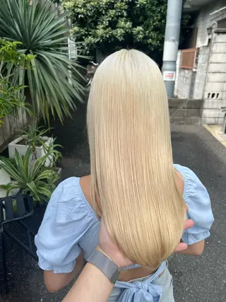 セミロング カラー 💎透明感カラー特化 💎TAISEIのヘアスタイル
