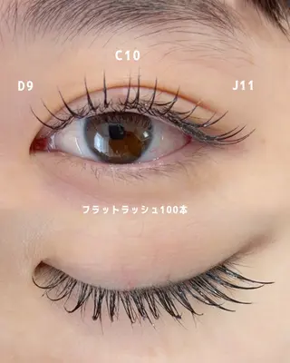 マツエク・マツパ charm 【📍大名】のマツエク・マツパデザイン