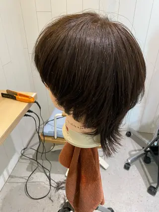 ミディアム メンズパーマ・ カット モリヤ🌺のヘアスタイル