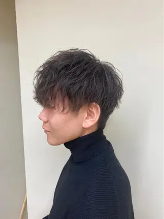 パーマ メンズ 橋爪 明日香のヘアスタイル