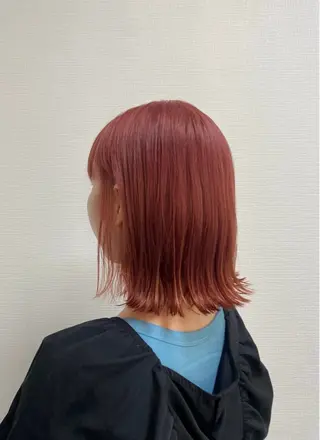 ミディアム 🤎モテ髪&透明感 ミルクティー🥣🤎のヘアスタイル