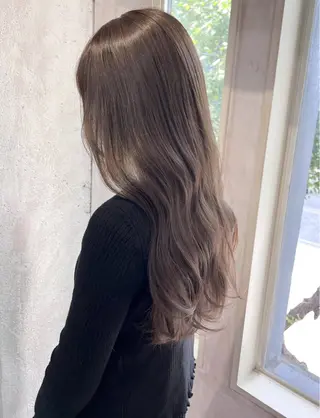 カラー ✨ブリーチなしカラー ×髪質改善✨松村 潤のヘアスタイル
