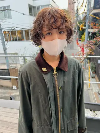 ショート パーマ sakoda shunkiのヘアスタイル
