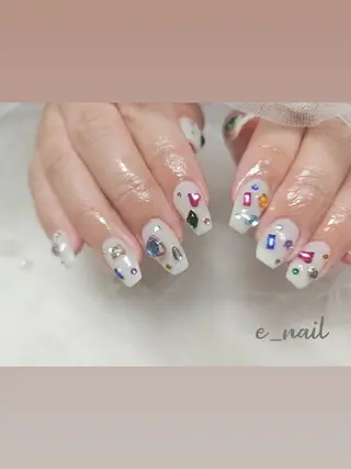 ネイル e_nail🍀自宅 サロン八潮eri☆　のネイルデザイン