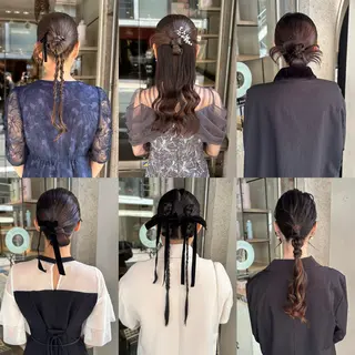 ヘアアレンジ 芦刈 咲来のヘアスタイル