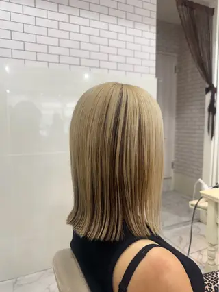 ミディアム カラー 🤎定番ミルクティー 🤎レイヤー/まひらのヘアスタイル