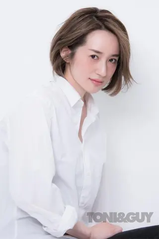 ミディアム カラー 橋口 晃典のヘアスタイル
