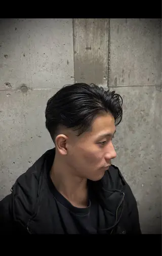 ショート パーマ メンズ 永井 皓大のヘアスタイル