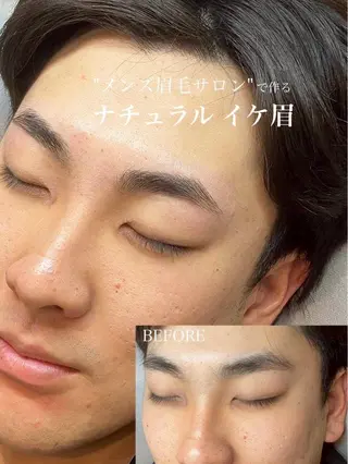 メンズ アイブロウ +i.b博多駅前店 manaの眉毛・アイブロウイメージ