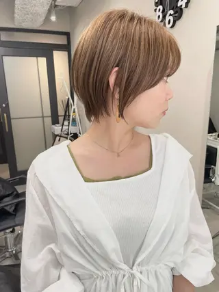 ショート 髪質改善will hairdesignのヘアスタイル