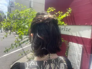 ショート 量産ヘアセット/ ヘアメAyakaのヘアスタイル