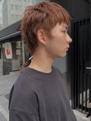 カラー メンズ sim / kantaのヘアスタイル