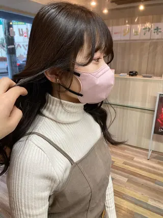 セミロング カラー ✂️似合わせの魔術師 石田一樹✂️のヘアスタイル