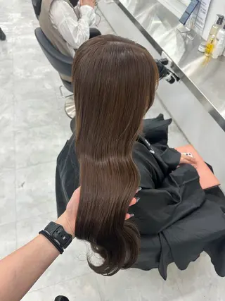 カラー 透明感カラー🎀艶髪 Anju/渋谷🎀のヘアスタイル