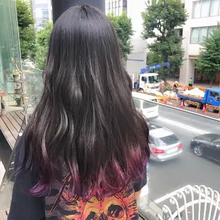 セミロング カラー matsuzawa marinaのマツエク・マツパデザイン