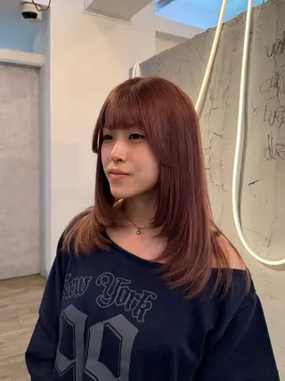 ミディアム カラー いぐちしょうた🫧 VISAGEbaskのヘアスタイル