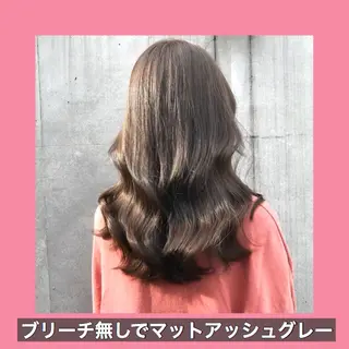 セミロング カラー K-POP好き美容師 🇰🇷Kai.Yのヘアスタイル
