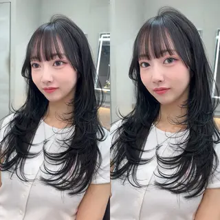 ロング カラー ✨髪質改善特化✨副 店長椎葉信乃介のヘアスタイル