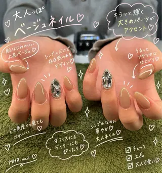 ネイル MHR nailのネイルデザイン