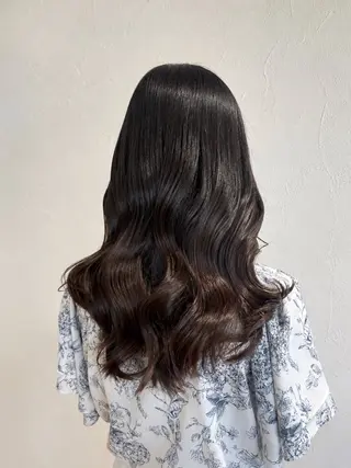 ロング ヘアアレンジ 透明感カラー🩵海外 ヘア/chiharuのヘアスタイル