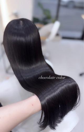ロング カラー 艶髪・透明感カラー・ 韓国ヘア・Yuriのヘアスタイル