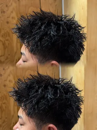 メンズ 縮毛矯正モデル募集中 SORAのヘアスタイル