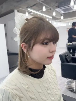 ミディアム 永田竜一/ 先着モデル募集中のヘアスタイル