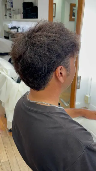 メンズ 🪽men’sカット 🪽パーマ🪽丸田のヘアスタイル
