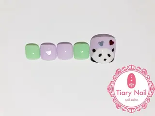 ネイル tiarynail K K🐼のネイルデザイン
