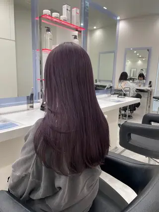ロング 💜RIO/韓国風 寒色・暖色カラー💜のヘアスタイル