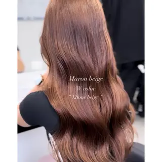 ロング レイヤー/ダブルカラ ー🎀Sayakaのヘアスタイル