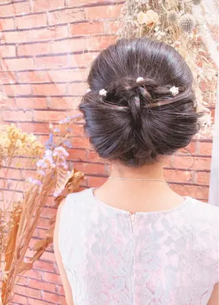 ヘアアレンジ ヘアセットサロン ココのヘアスタイル