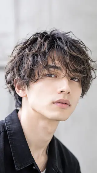 カラー パーマ メンズ Garden 浅草蔵前のヘアスタイル