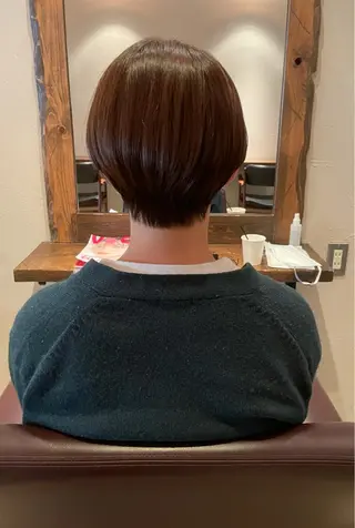 ショート minatsu 東京の技術を京都でのヘアスタイル