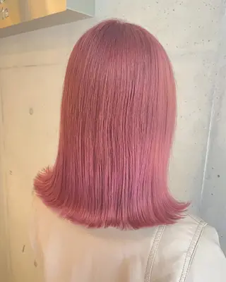 ミディアム カラー 仲山 和希のヘアスタイル