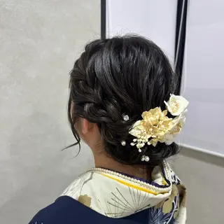ヘアアレンジ 愛 理のヘアスタイル