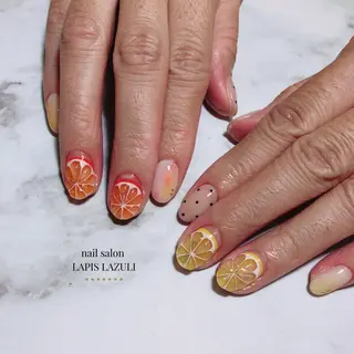 ネイル nail salon ラピスラズリのネイルデザイン