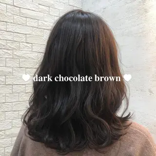 セミロング カラー 松本 沙良のヘアスタイル