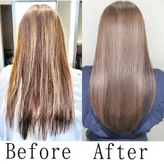 ロング 萩原 雅道のヘアスタイル