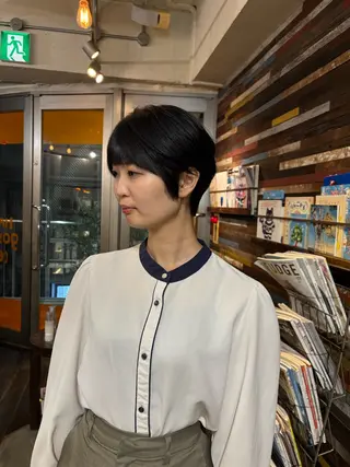 ショート 🧃吉祥寺/ショート レイヤー/カサイ🧃のヘアスタイル