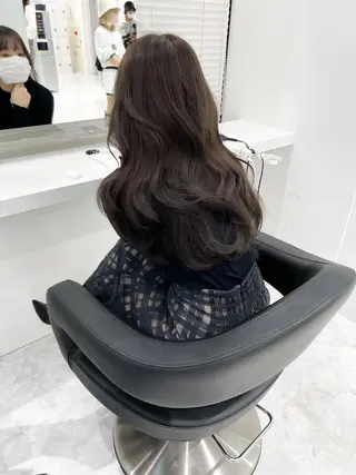 カラー ♡LAND♡ 透明感モテカラー♡のヘアスタイル