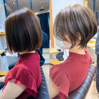 ショート ✨大人ショート専門 カットモデル/銀座のヘアスタイル