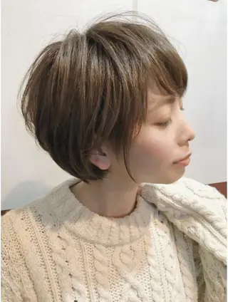 ショート 高梨 里穂のヘアスタイル