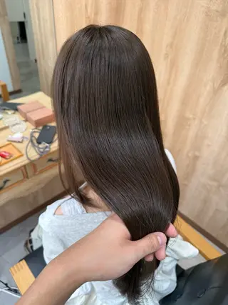 ロング カラー 髪質改善*韓国ヘア* レイヤー*IBUKIのヘアスタイル