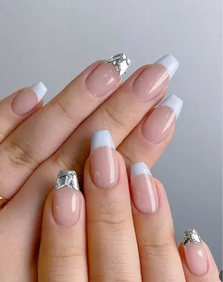 ネイル 🎀PG🩵 ネイルサロンのネイルデザイン