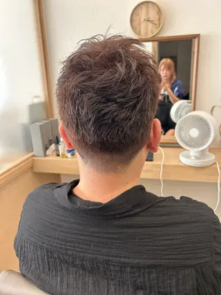 ショート メンズ 久木原 ゆりのヘアスタイル