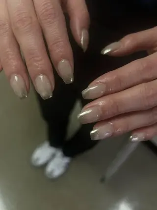 ネイル 梅田🪄ニュアンス aoiのネイルデザイン