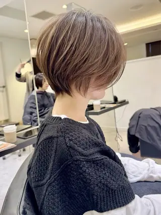 ショート 絶壁補正くびれ ショート✂️ 井川のヘアスタイル